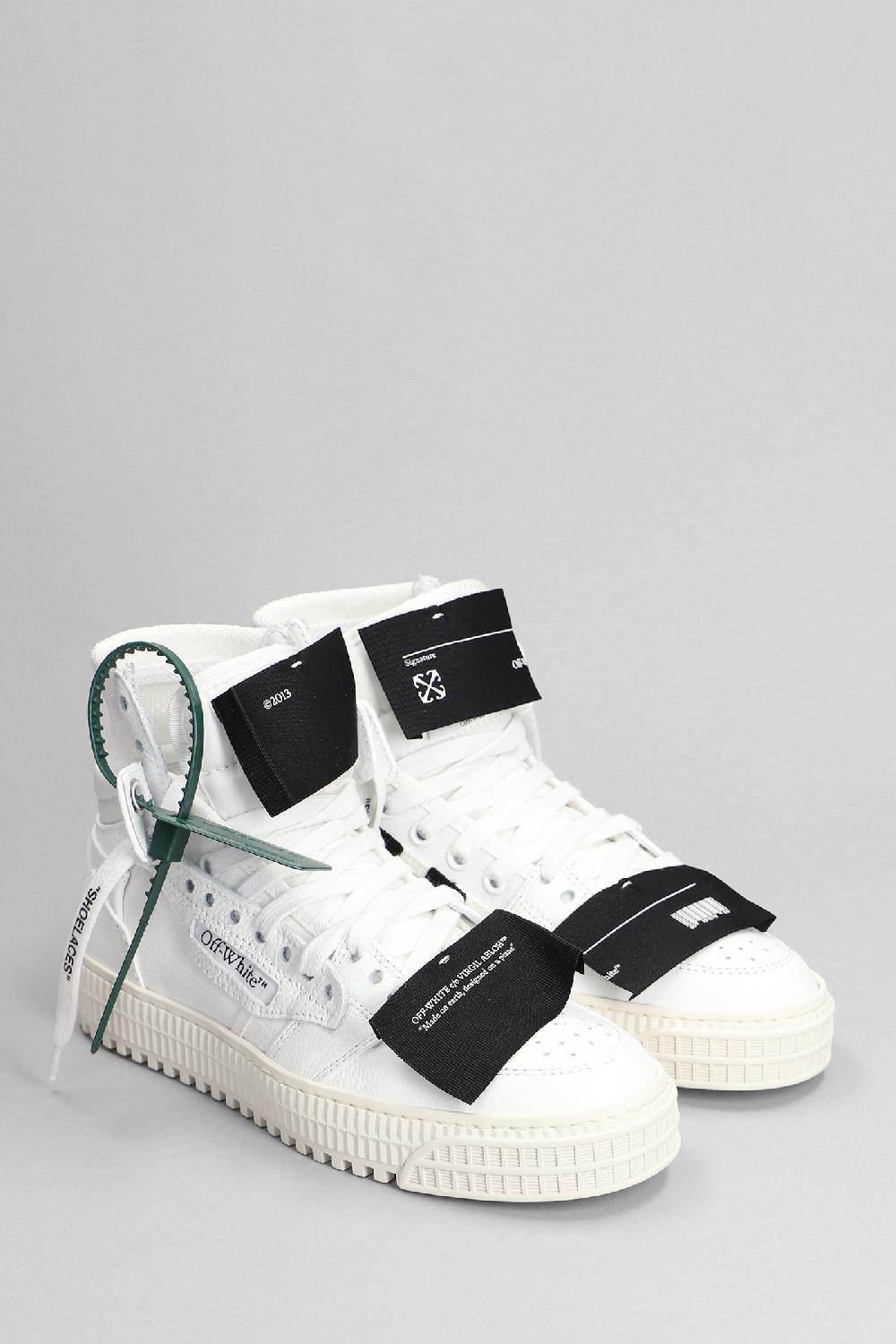 Deliberti Off White Sneakers 3.0 Off Court In Pelle Bianca Cod. 385197 - Deliberti The Luxury Shopping
