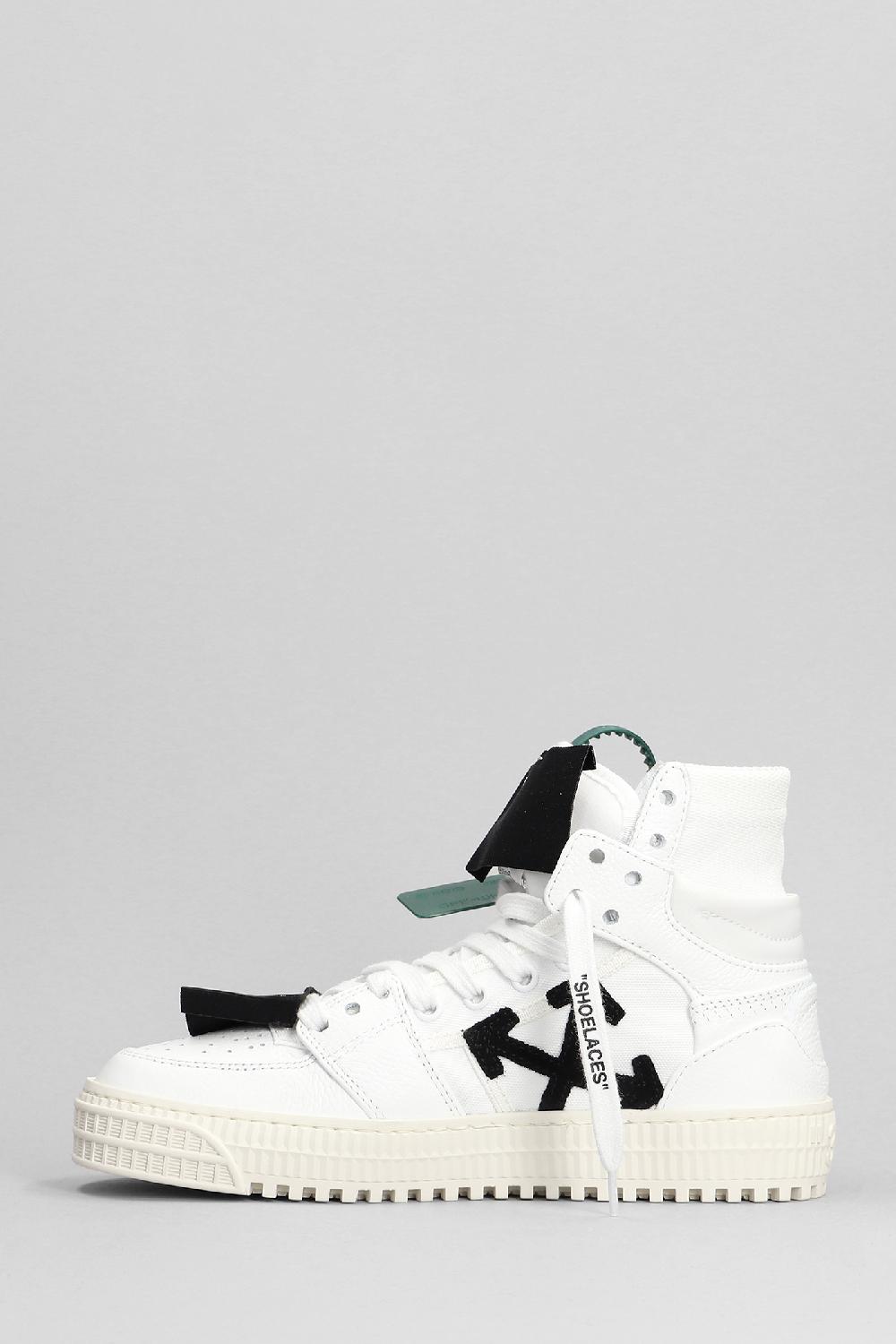Deliberti Off White Sneakers 3.0 Off Court In Pelle Bianca Cod. 385197 - Deliberti The Luxury Shopping