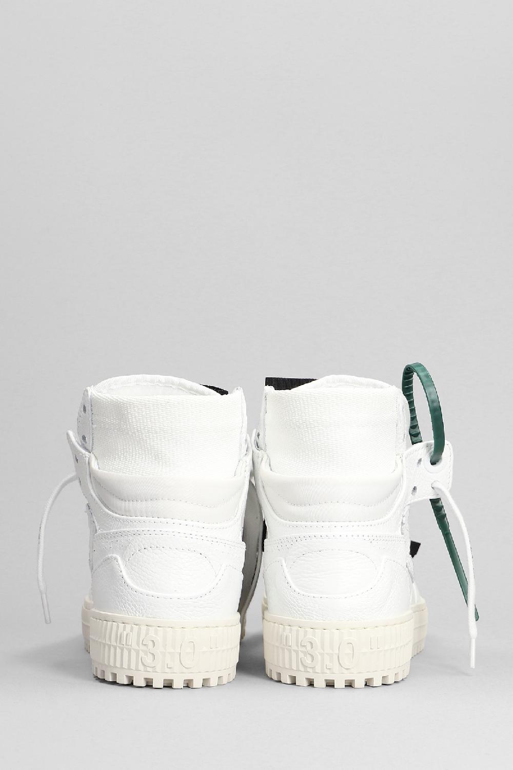 Deliberti Off White Sneakers 3.0 Off Court In Pelle Bianca Cod. 385197 - Deliberti The Luxury Shopping