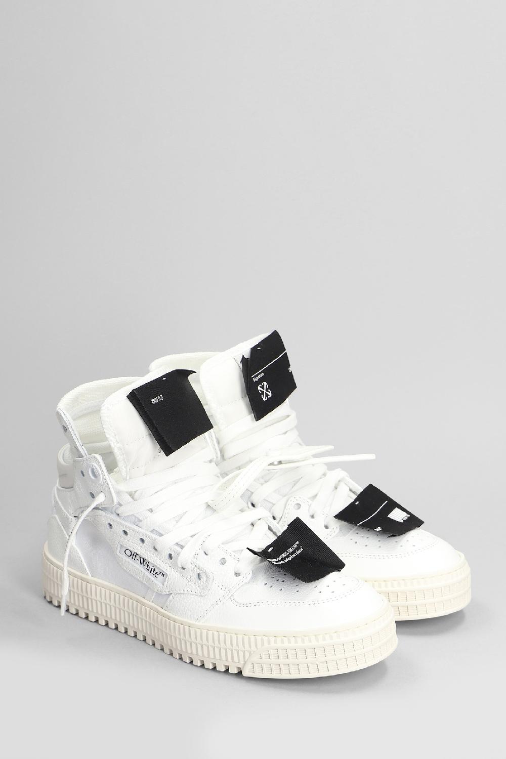 Deliberti Off White Sneakers 3.0 Off Court In Pelle Bianca Cod. 404011 - Deliberti The Luxury Shopping
