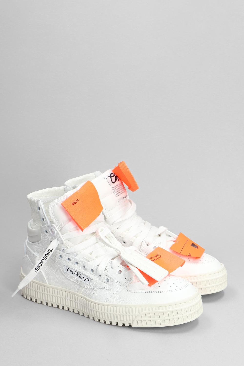Deliberti Off White Sneakers 3.0 Off Court In Pelle Bianca Cod. 397999 - Deliberti The Luxury Shopping