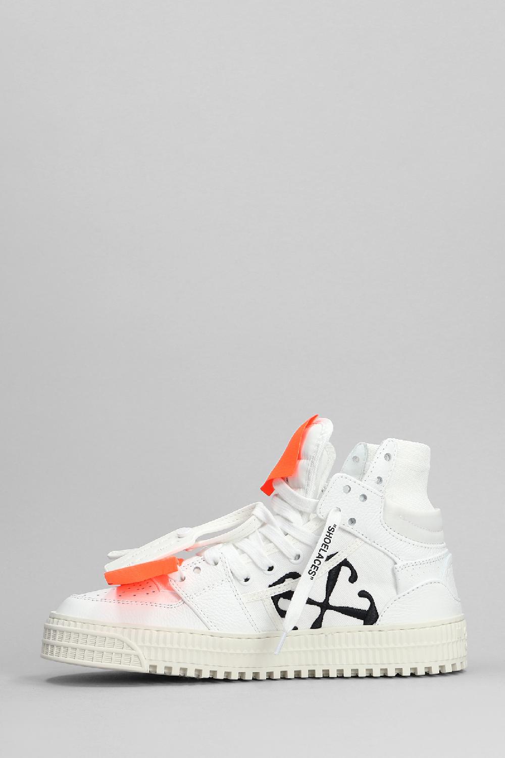 Deliberti Off White Sneakers 3.0 Off Court In Pelle Bianca Cod. 397999 - Deliberti The Luxury Shopping