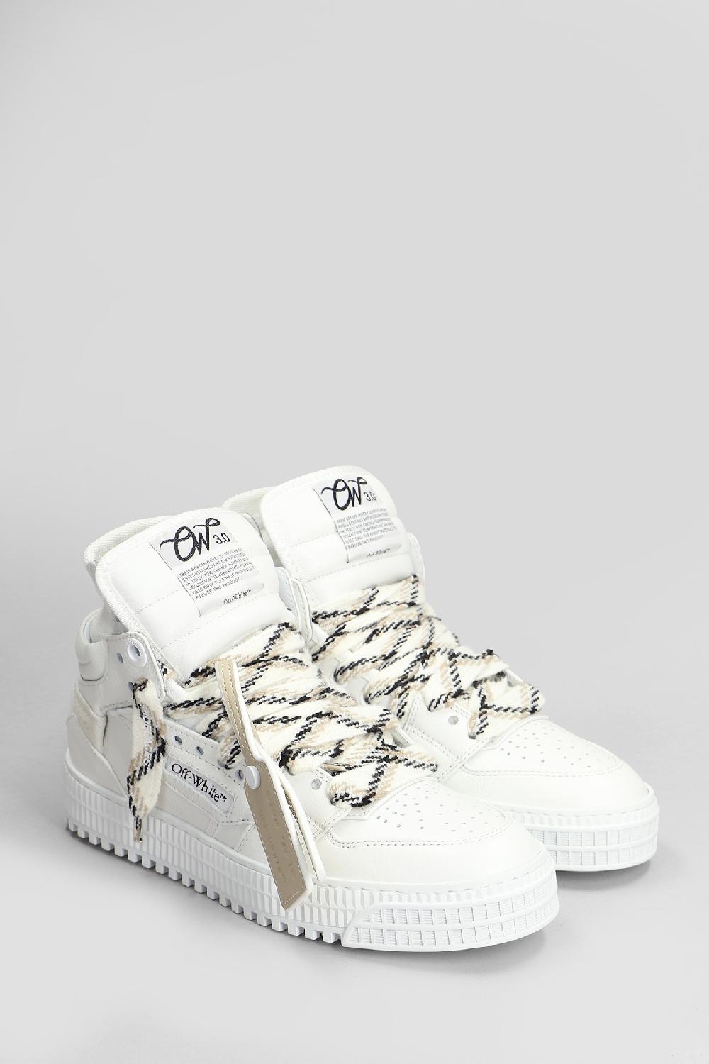 Deliberti Off White Sneakers 3.0 Off Court In Pelle Bianca Cod. 408992 - Deliberti The Luxury Shopping