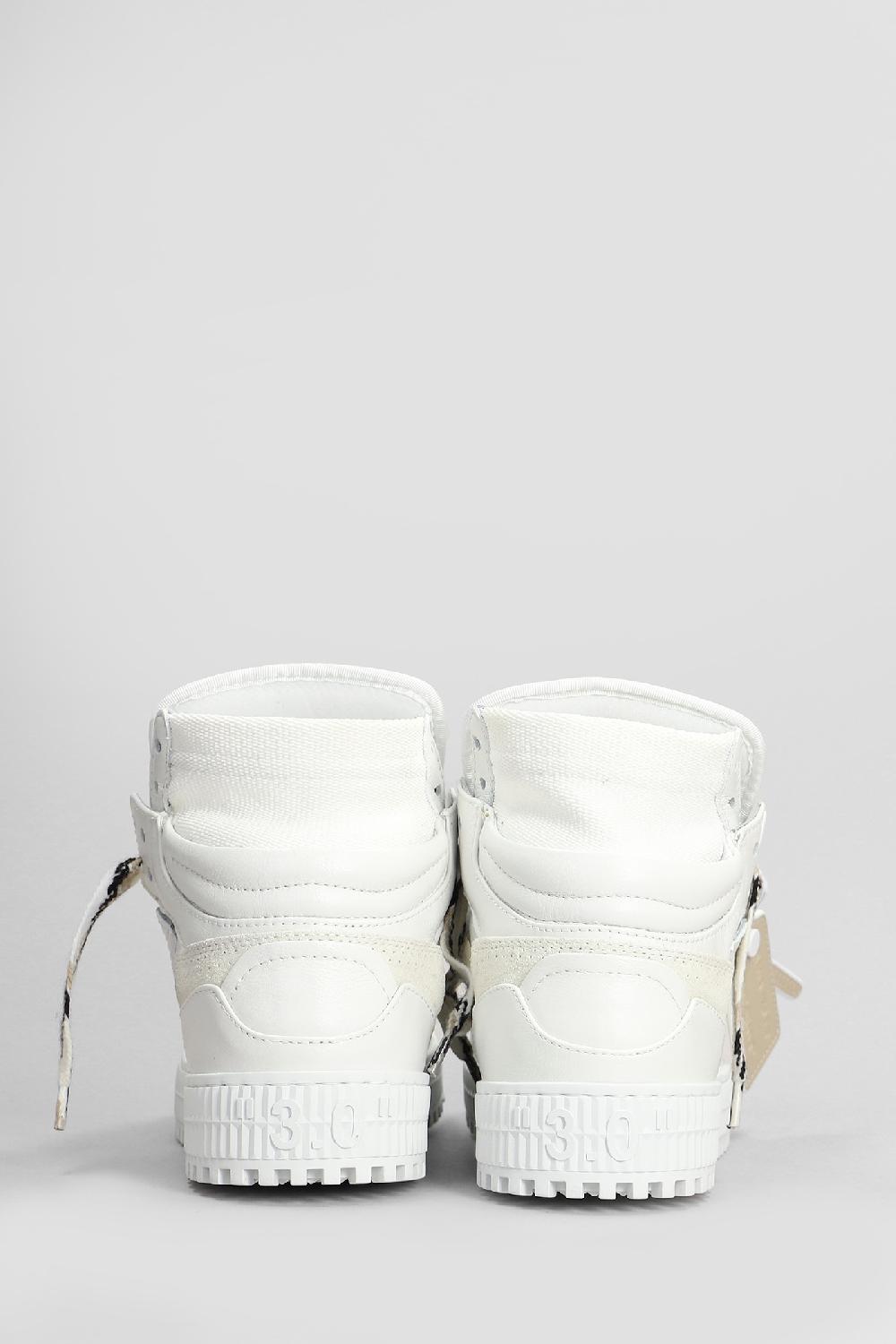 Deliberti Off White Sneakers 3.0 Off Court In Pelle Bianca Cod. 408992 - Deliberti The Luxury Shopping