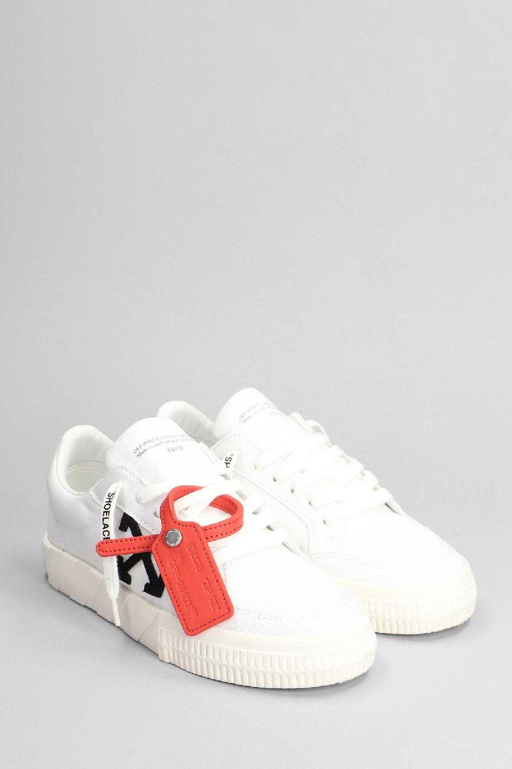 Deliberti Off White Sneakers Low Vulcanized In Cotone Bianco Cod. 387342 - Deliberti The Luxury Shopping
