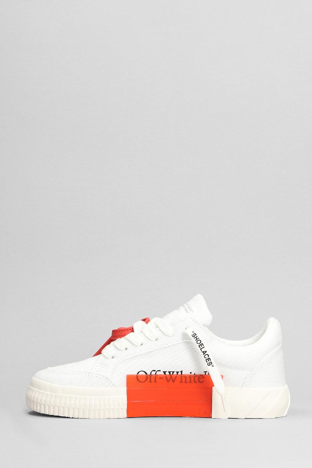 Deliberti Off White Sneakers Low Vulcanized In Cotone Bianco Cod. 387342 - Deliberti The Luxury Shopping