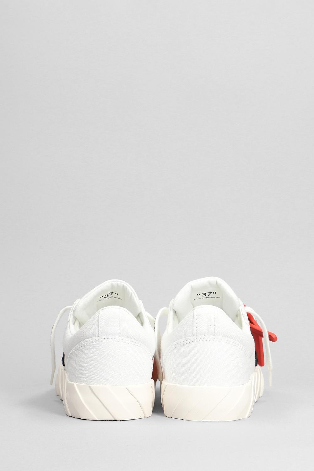Deliberti Off White Sneakers Low Vulcanized In Cotone Bianco Cod. 387342 - Deliberti The Luxury Shopping