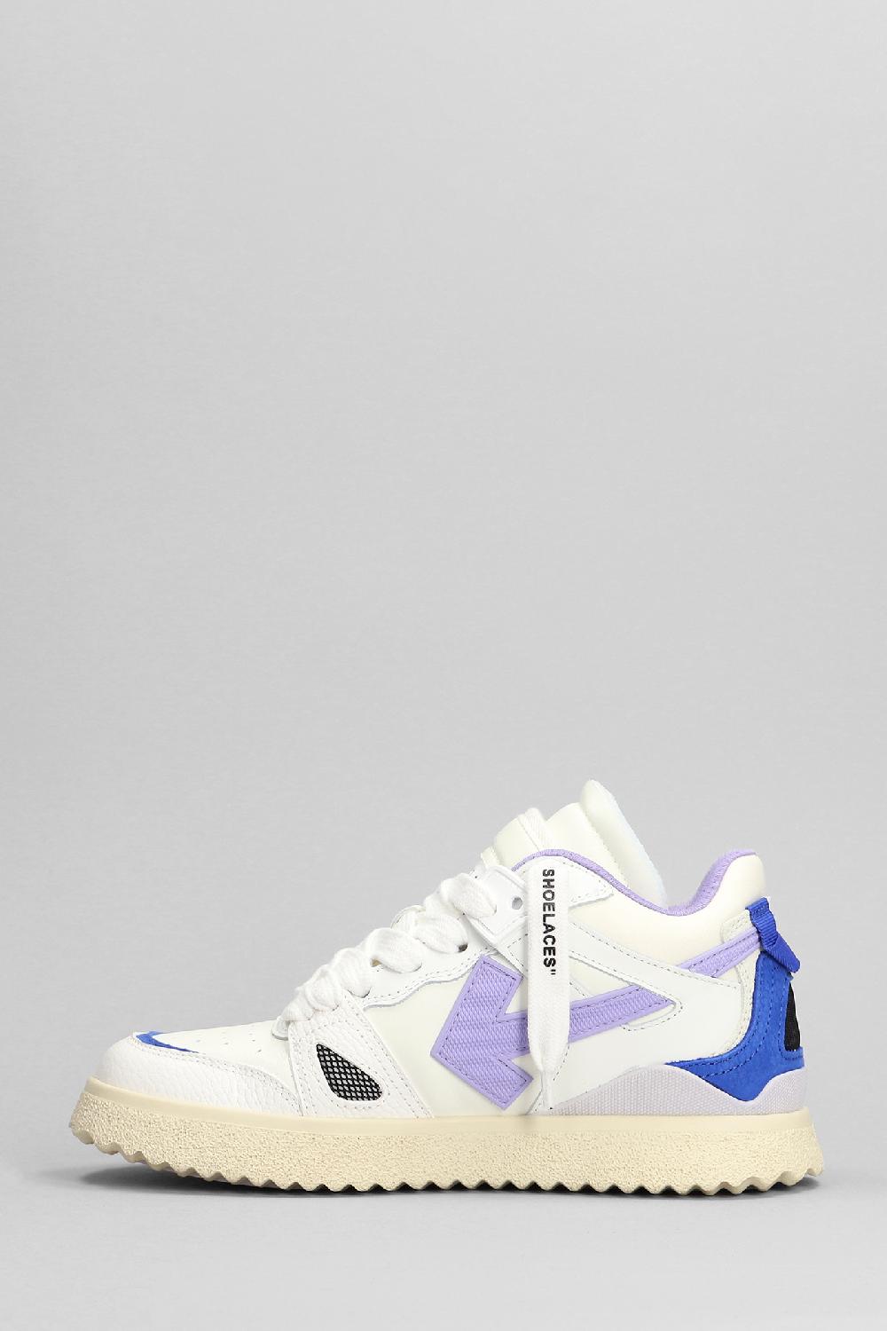 Deliberti Off White Sneakers Midtop Sponge In Pelle Bianca Cod. 387390 - Deliberti The Luxury Shopping