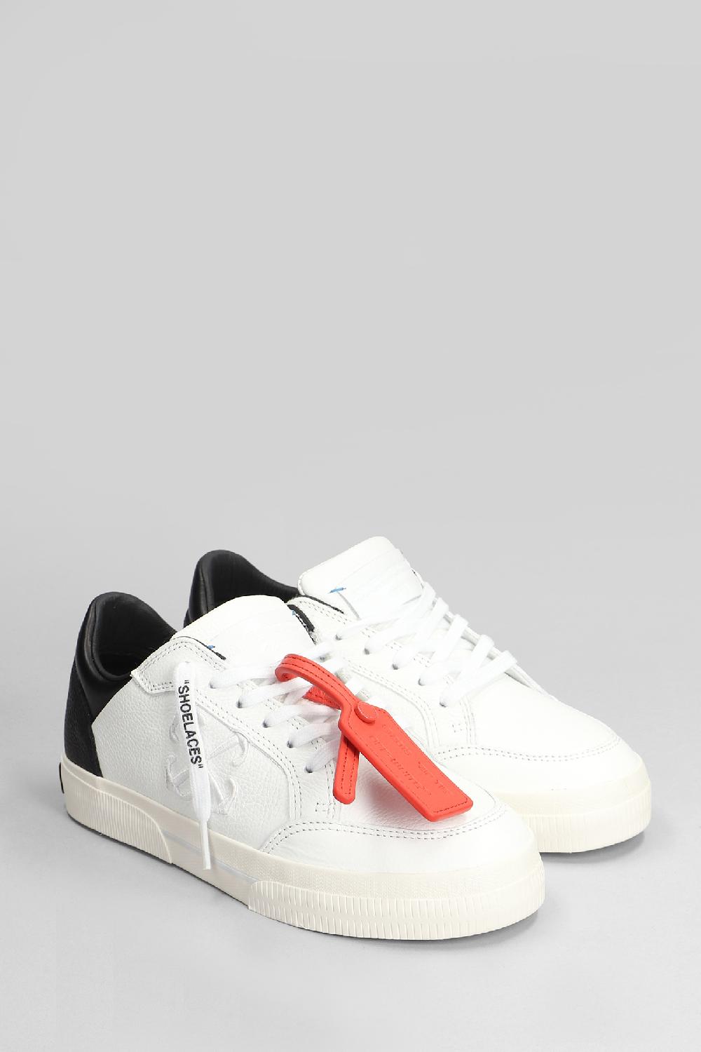 Deliberti Off White Sneakers New Low Vulcanized In Pelle Bianca Cod. 400661 - Deliberti The Luxury Shopping