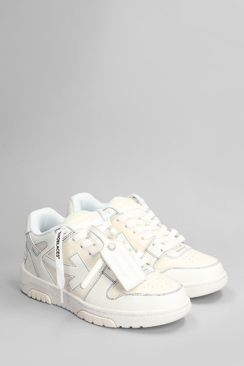 Deliberti Off White Sneakers Out Of Office In Pelle Bianca Cod. 400575 - Deliberti The Luxury Shopping