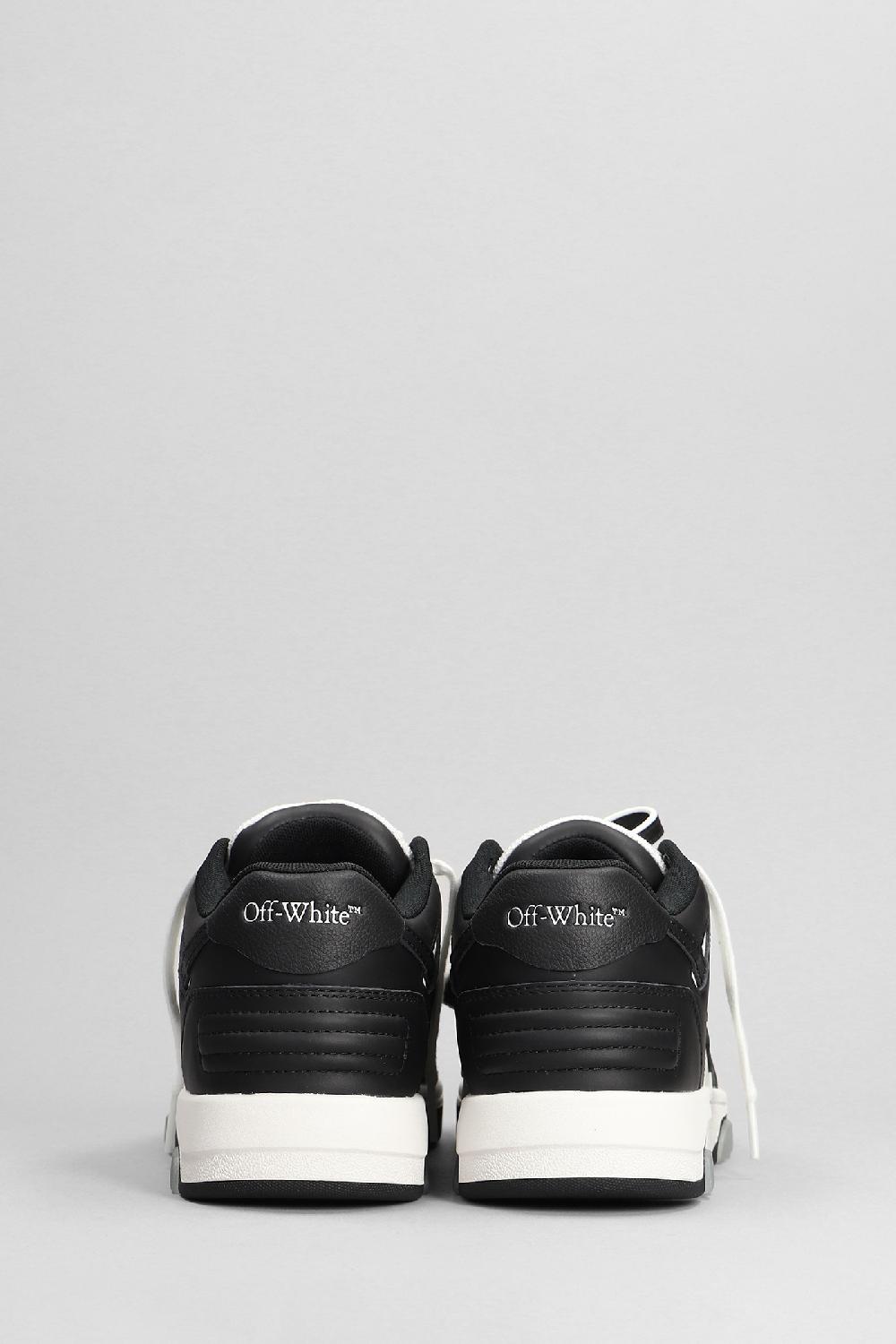 Deliberti Off White Sneakers Out Of Office In Pelle Nera Cod. 385171 - Deliberti The Luxury Shopping