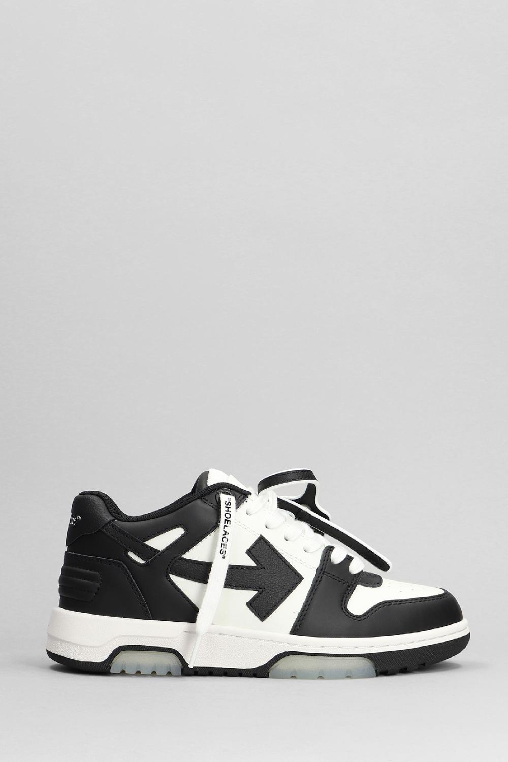 Deliberti Off White Sneakers out of office in pelle nera cod. 385171 - Deliberti The Luxury Shopping
