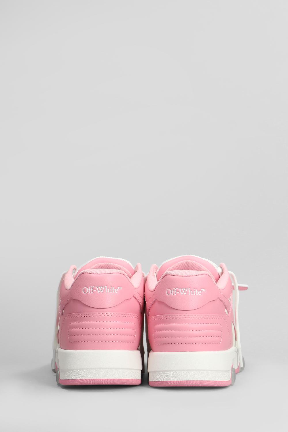 Deliberti Off White Sneakers Out Of Office In Pelle Rosa Cod. 407984 - Deliberti The Luxury Shopping