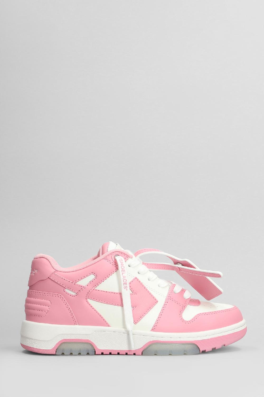 Deliberti Off White Sneakers out of office in pelle rosa cod. 407984 - Deliberti The Luxury Shopping