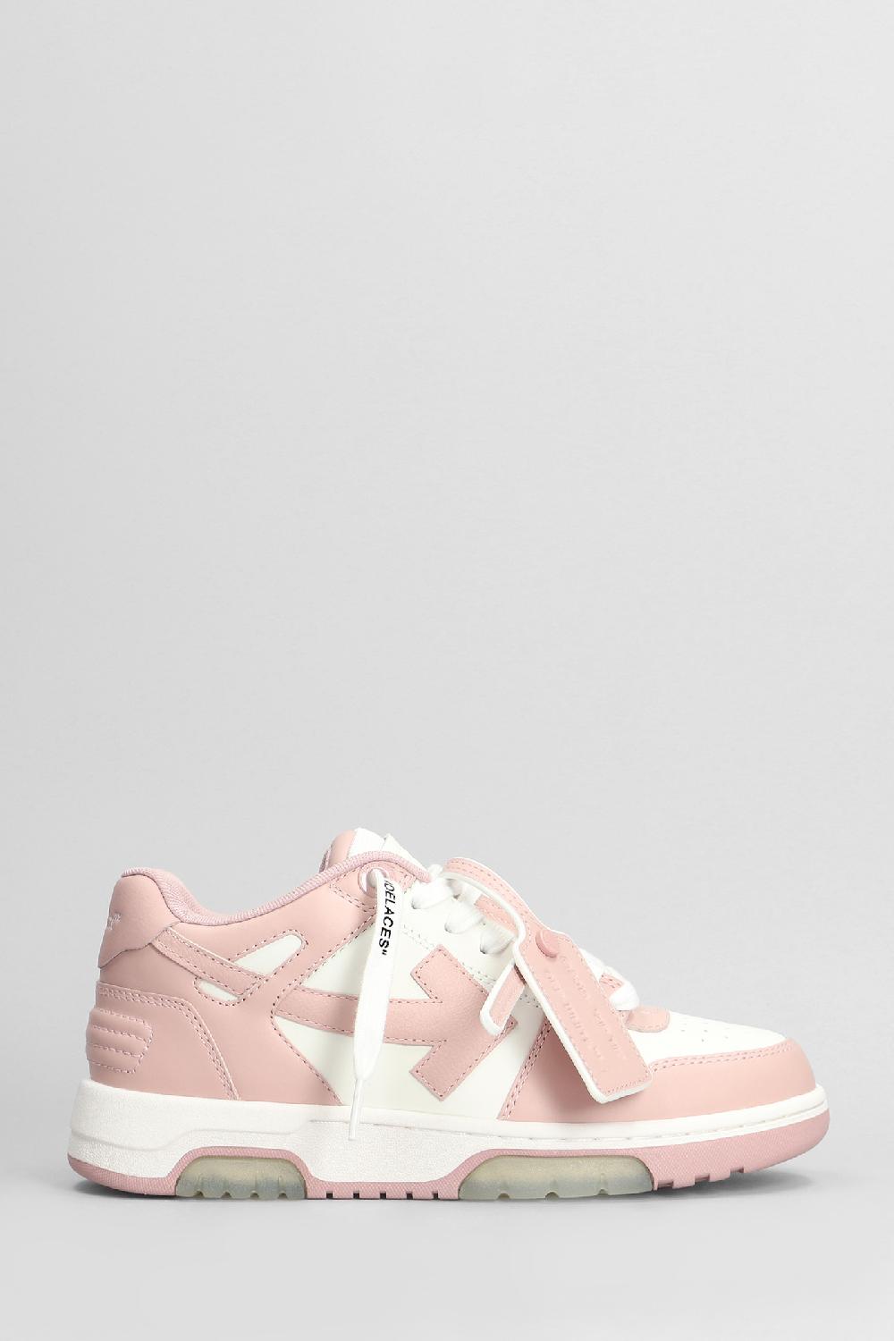 Deliberti Off White Sneakers out of office in pelle rosa cod. 404012 - Deliberti The Luxury Shopping