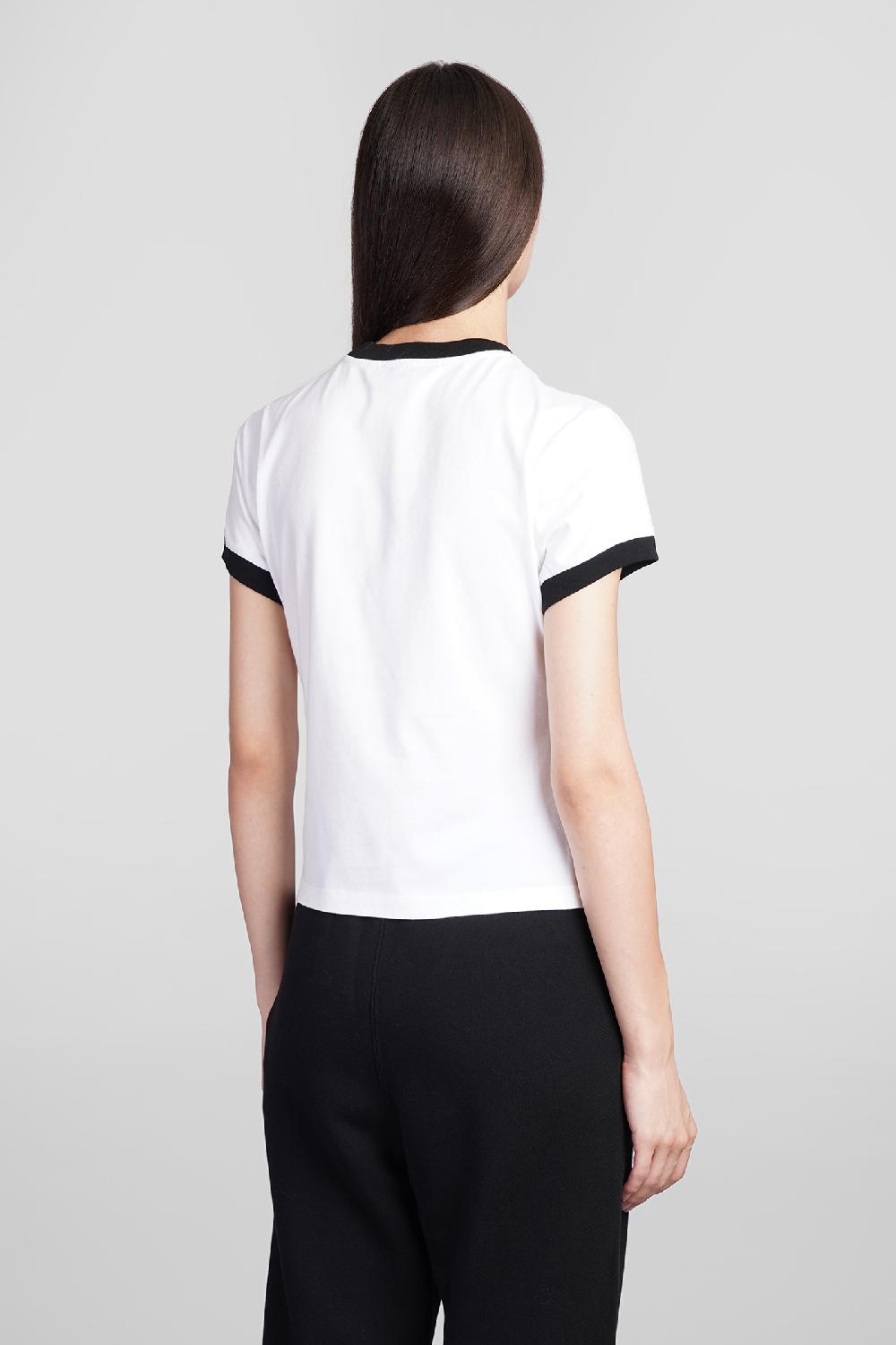 Deliberti Off White T-shirt In Cotone Bianco Cod. 408988 - Deliberti The Luxury Shopping