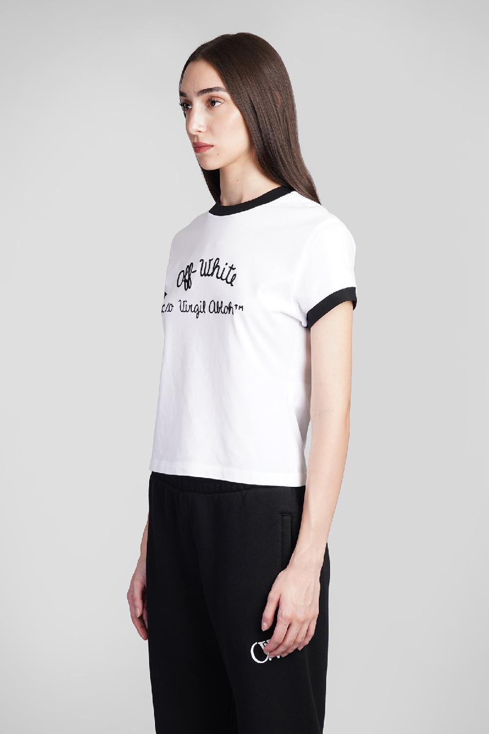 Deliberti Off White T-shirt In Cotone Bianco Cod. 408988 - Deliberti The Luxury Shopping