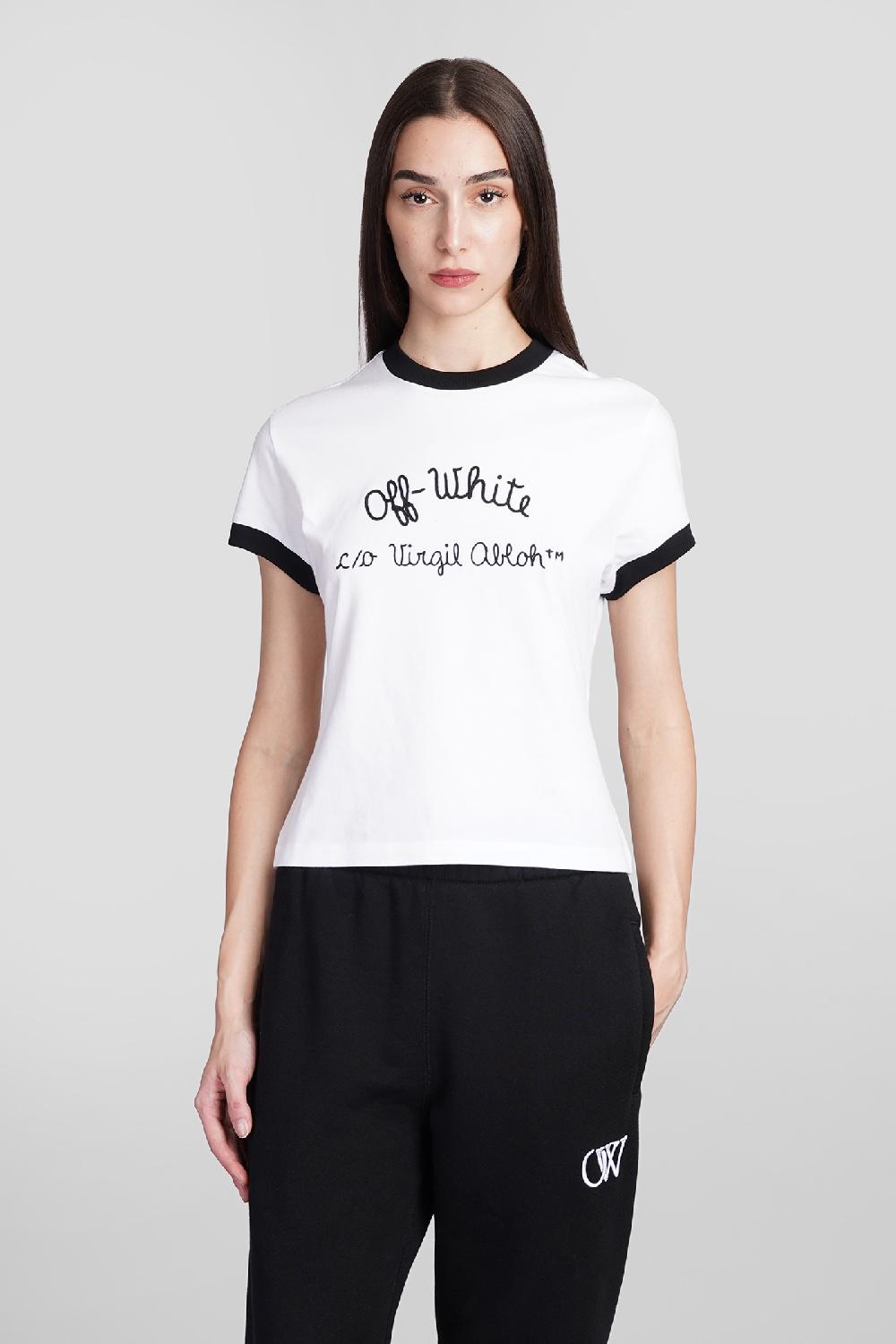 Deliberti Off White T-shirt in cotone bianco cod. 408988 - Deliberti The Luxury Shopping