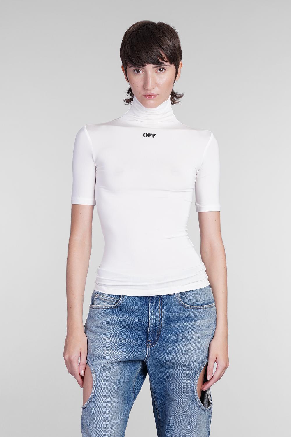 Deliberti Off White Topwear in viscosa bianca cod. 404005 - Deliberti The Luxury Shopping