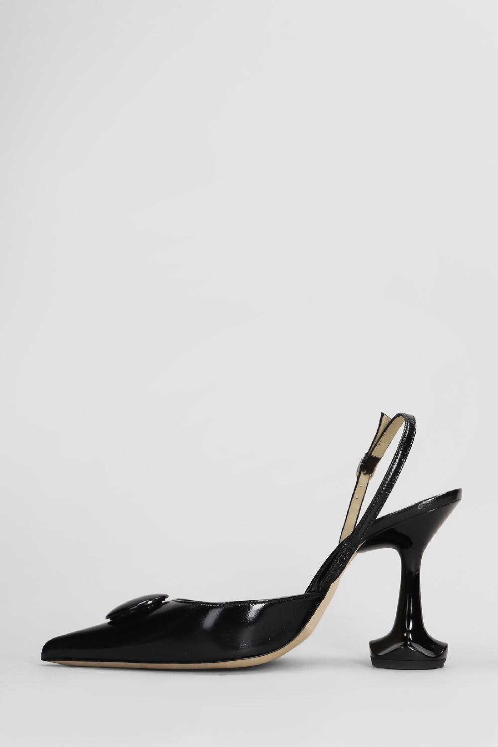 Deliberti Ottange Decollete Petunia In Pelle Nera Cod. 409195 - Deliberti The Luxury Shopping