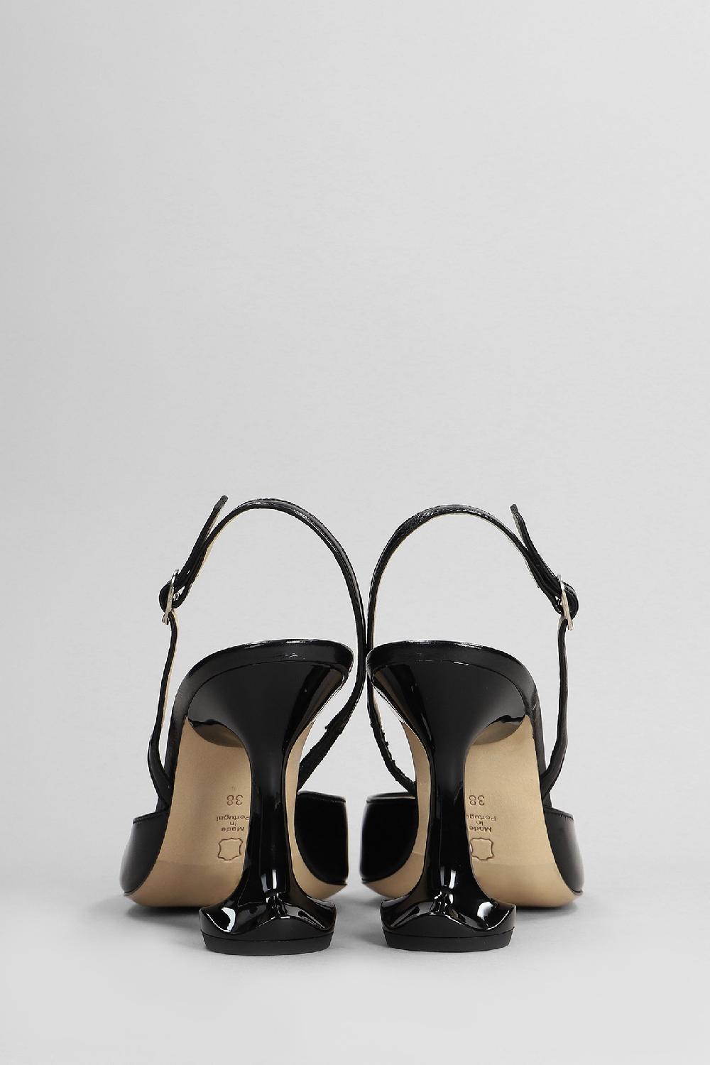 Deliberti Ottange Decollete Petunia In Pelle Nera Cod. 409195 - Deliberti The Luxury Shopping