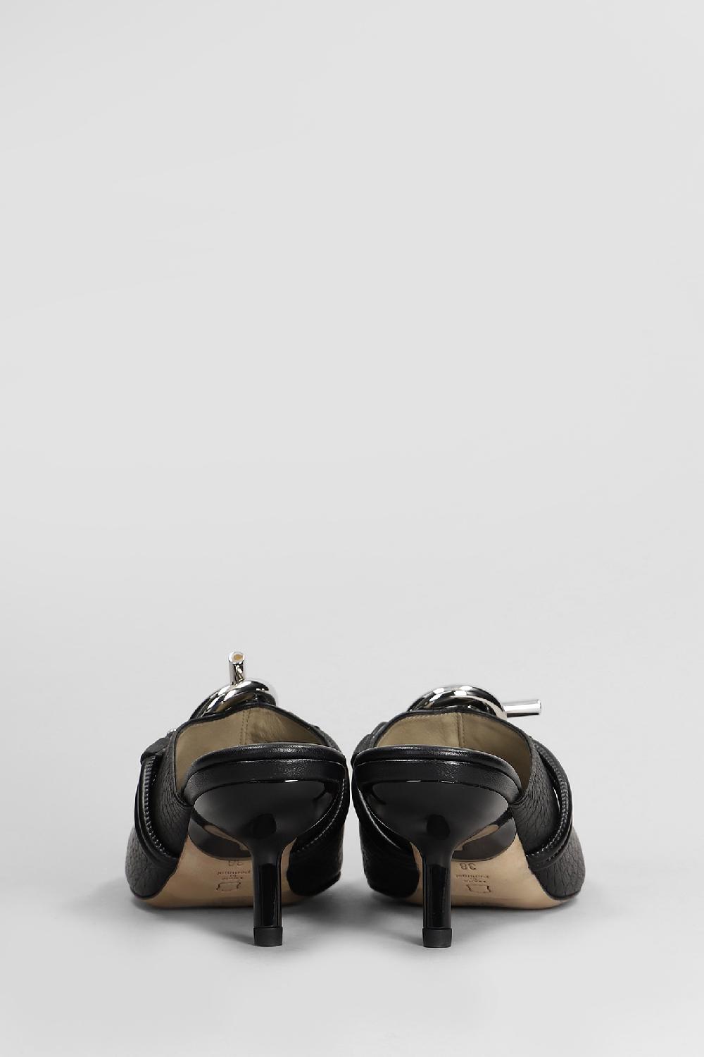 Deliberti Ottange Slipper-mule Le Clog In Pelle Nera Cod. 409197 - Deliberti The Luxury Shopping