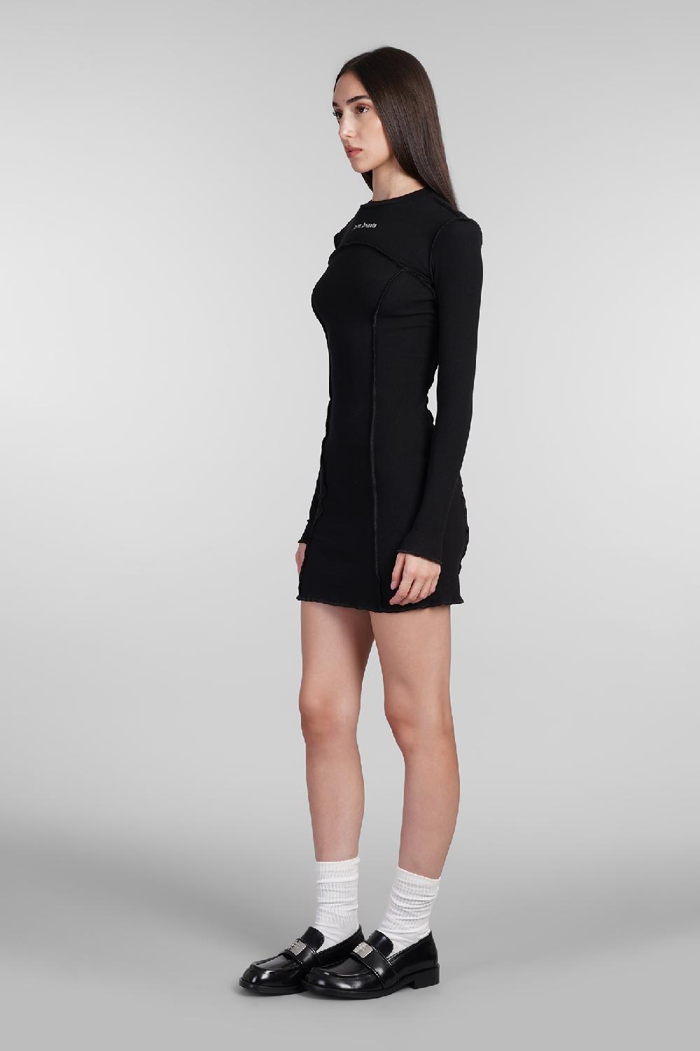 Deliberti Palm Angels Abito In Cotone Nero Cod. 404227 - Deliberti The Luxury Shopping