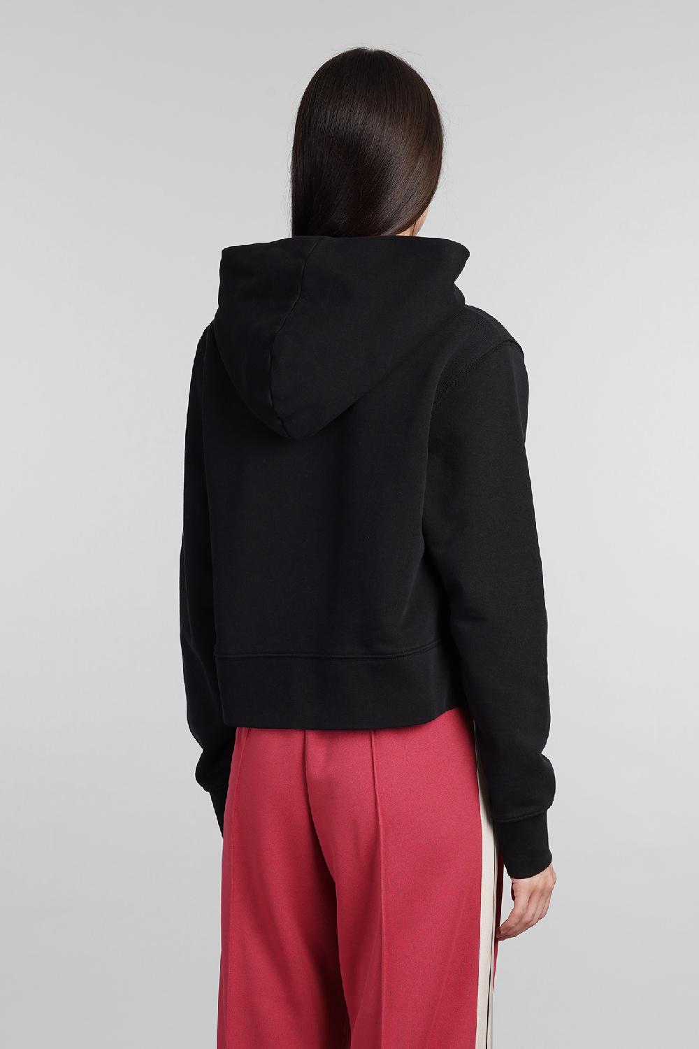 Deliberti Palm Angels Felpa In Cotone Nero Cod. 404234 - Deliberti The Luxury Shopping