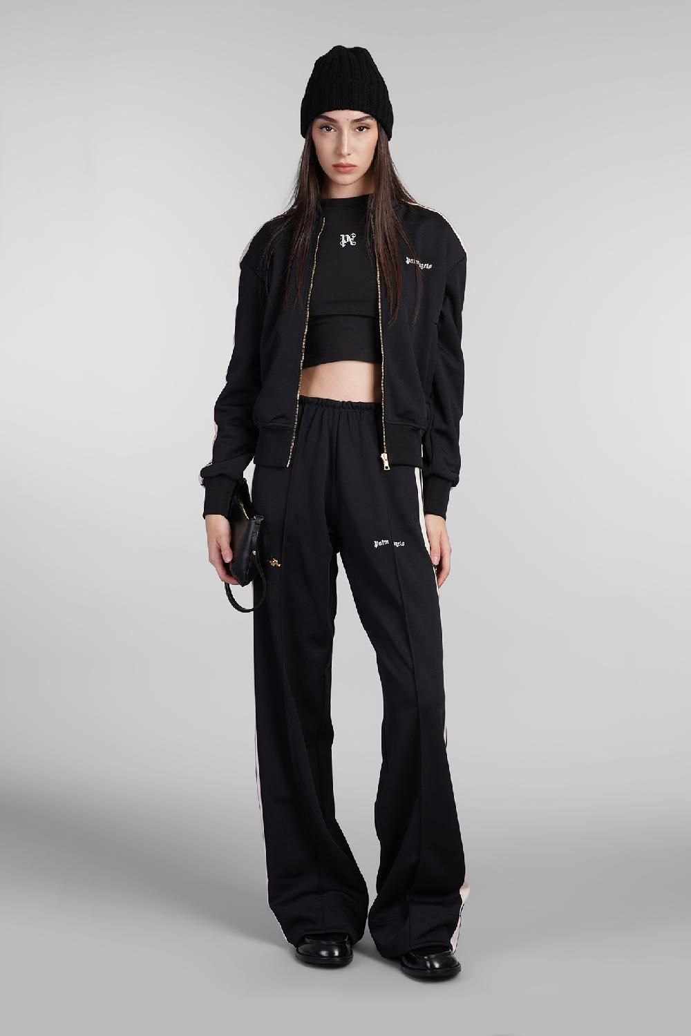 Deliberti Palm Angels Felpa In Poliestere Nero Cod. 404224 - Deliberti The Luxury Shopping