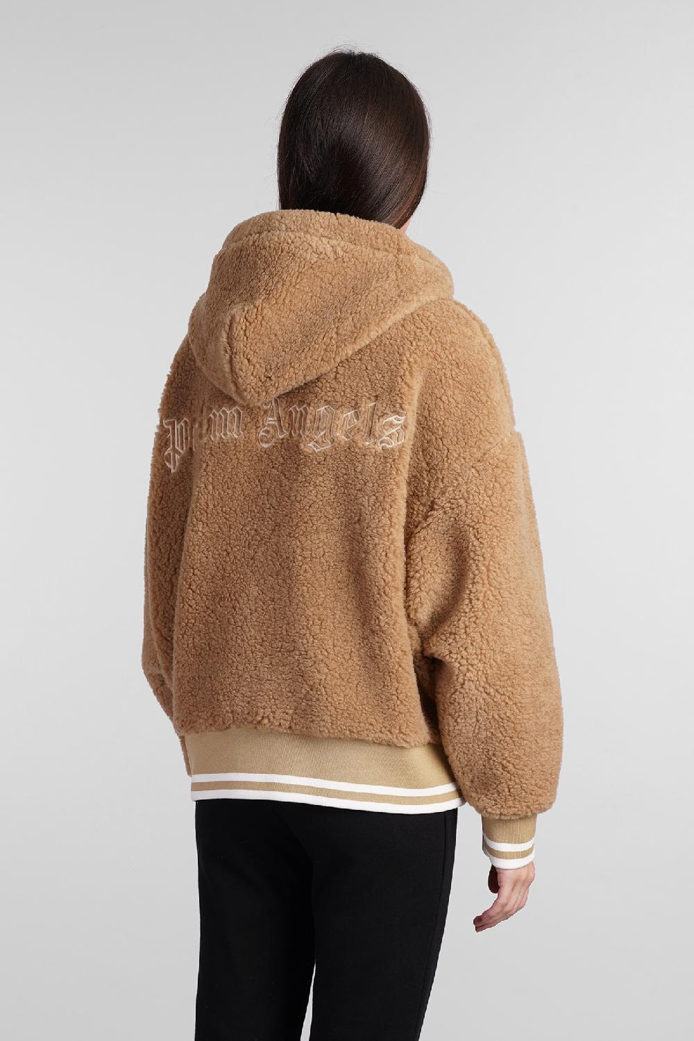 Deliberti Palm Angels Giacca Casual In Poliestere Cammello Cod. 407845 - Deliberti The Luxury Shopping