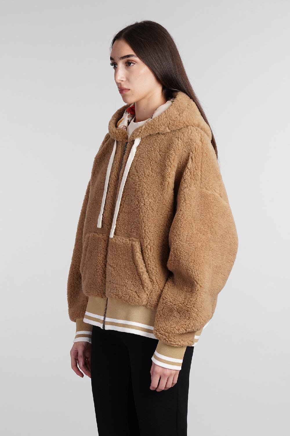 Deliberti Palm Angels Giacca Casual In Poliestere Cammello Cod. 407845 - Deliberti The Luxury Shopping