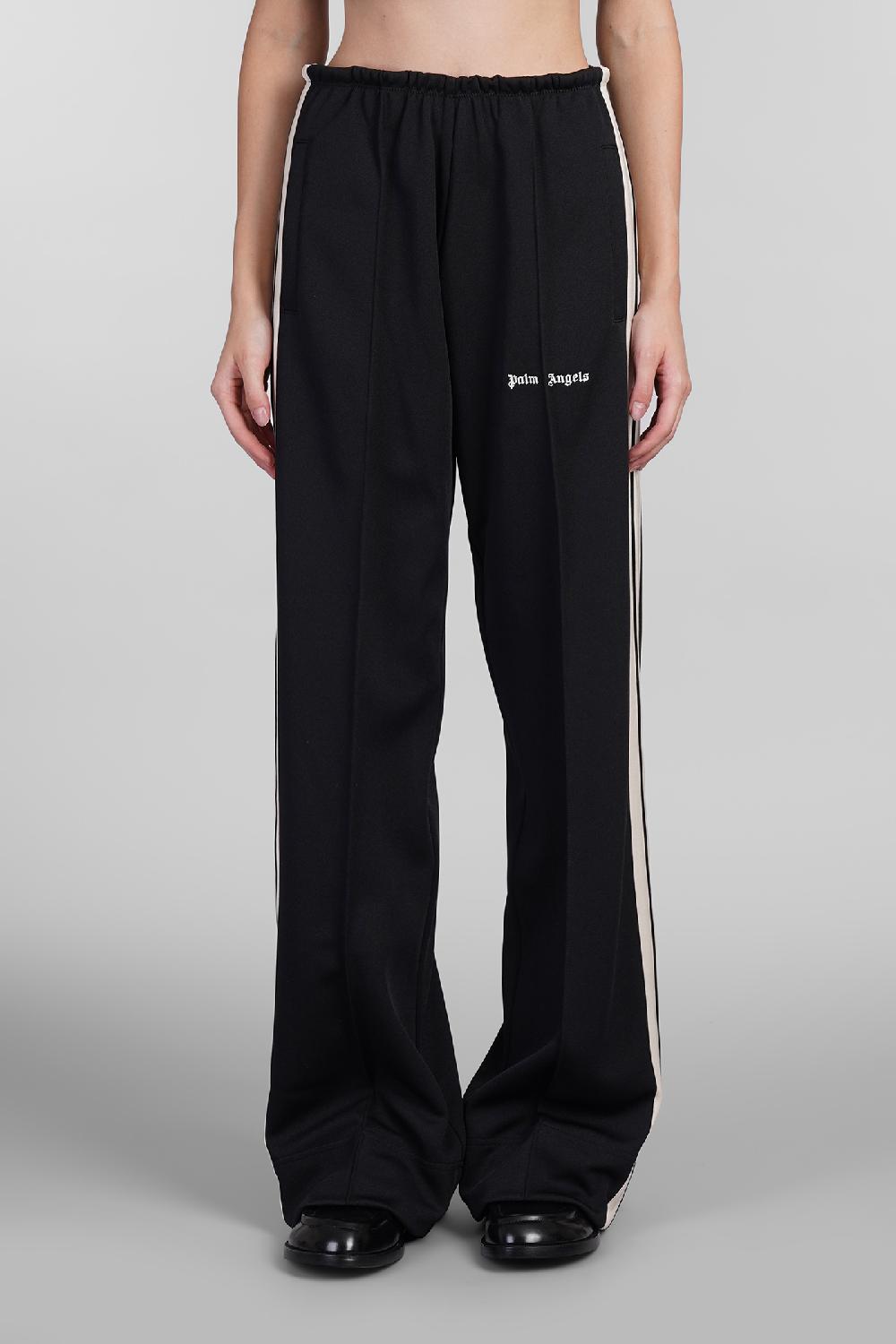 Deliberti Palm Angels Pantalone in poliestere nero cod. 404226 - Deliberti The Luxury Shopping