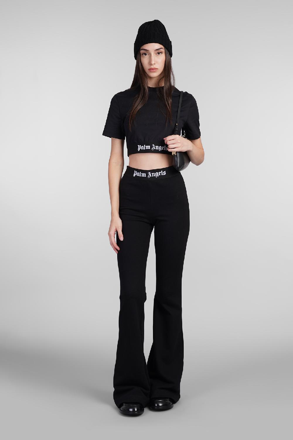 Deliberti Palm Angels T-shirt In Cotone Nero Cod. 404223 - Deliberti The Luxury Shopping
