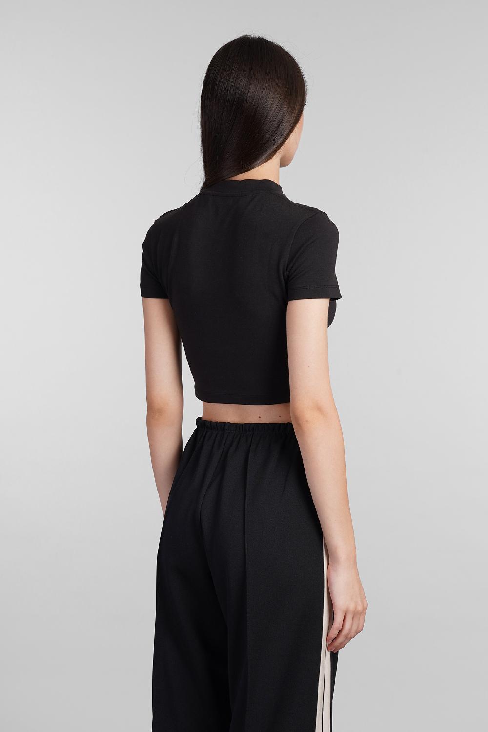 Deliberti Palm Angels T-shirt In Cotone Nero Cod. 404233 - Deliberti The Luxury Shopping