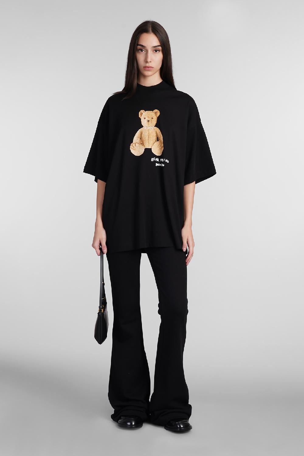 Deliberti Palm Angels T-shirt In Cotone Nero Cod. 409131 - Deliberti The Luxury Shopping