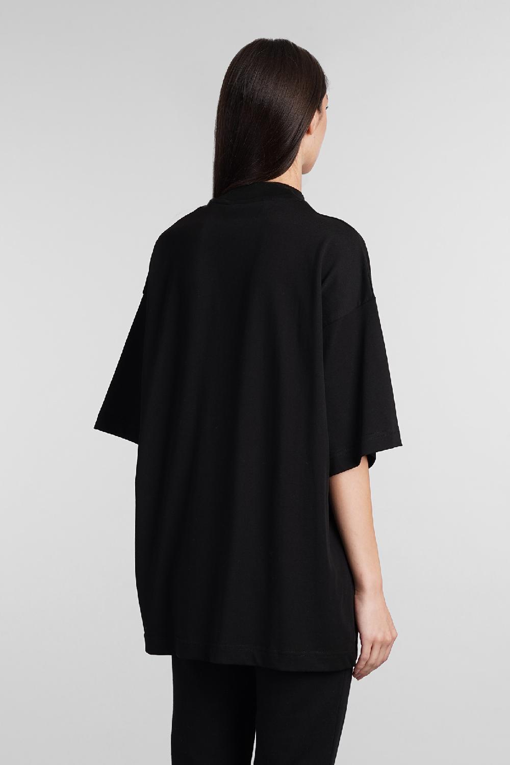 Deliberti Palm Angels T-shirt In Cotone Nero Cod. 409131 - Deliberti The Luxury Shopping