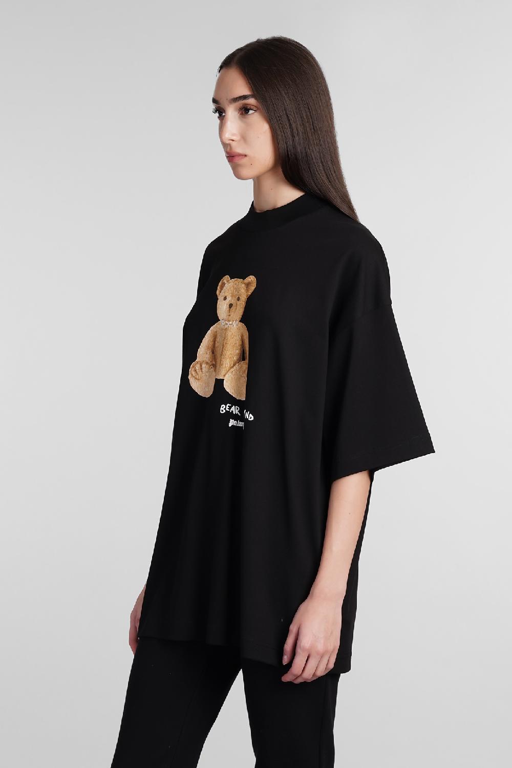 Deliberti Palm Angels T-shirt In Cotone Nero Cod. 409131 - Deliberti The Luxury Shopping