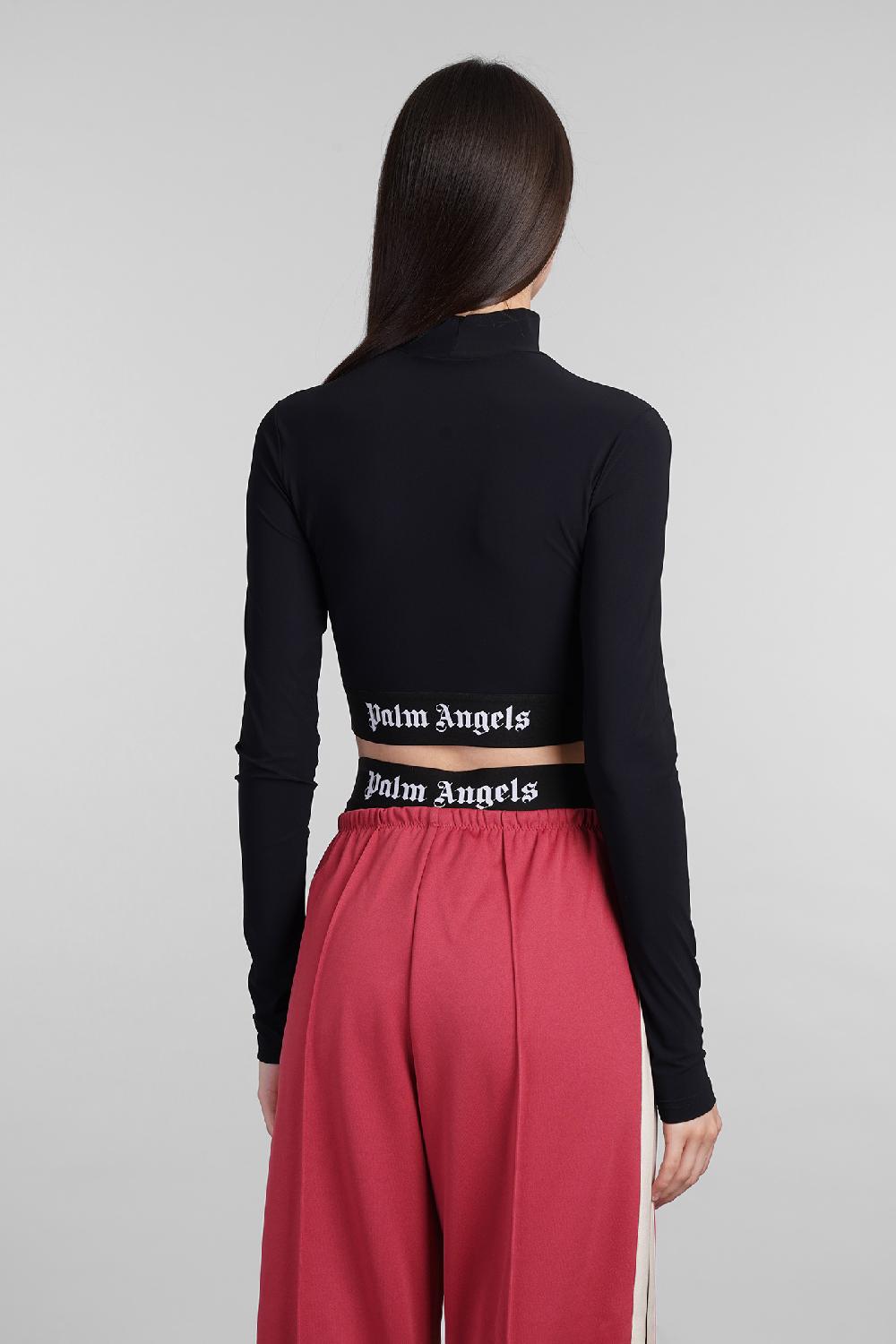 Deliberti Palm Angels Topwear In Poliammide Nera Cod. 404231 - Deliberti The Luxury Shopping