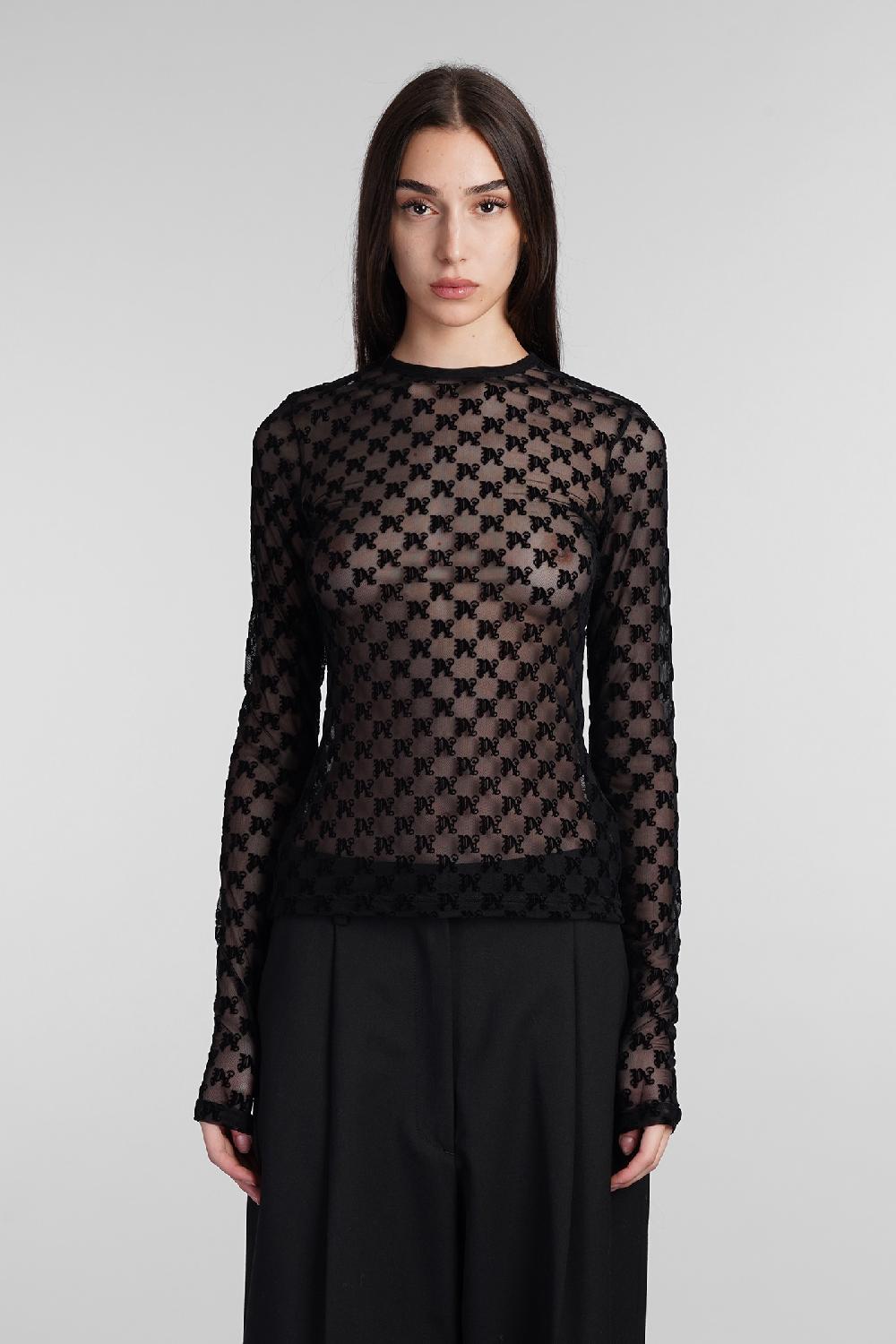 Deliberti Palm Angels Topwear in poliammide nera cod. 407848 - Deliberti The Luxury Shopping