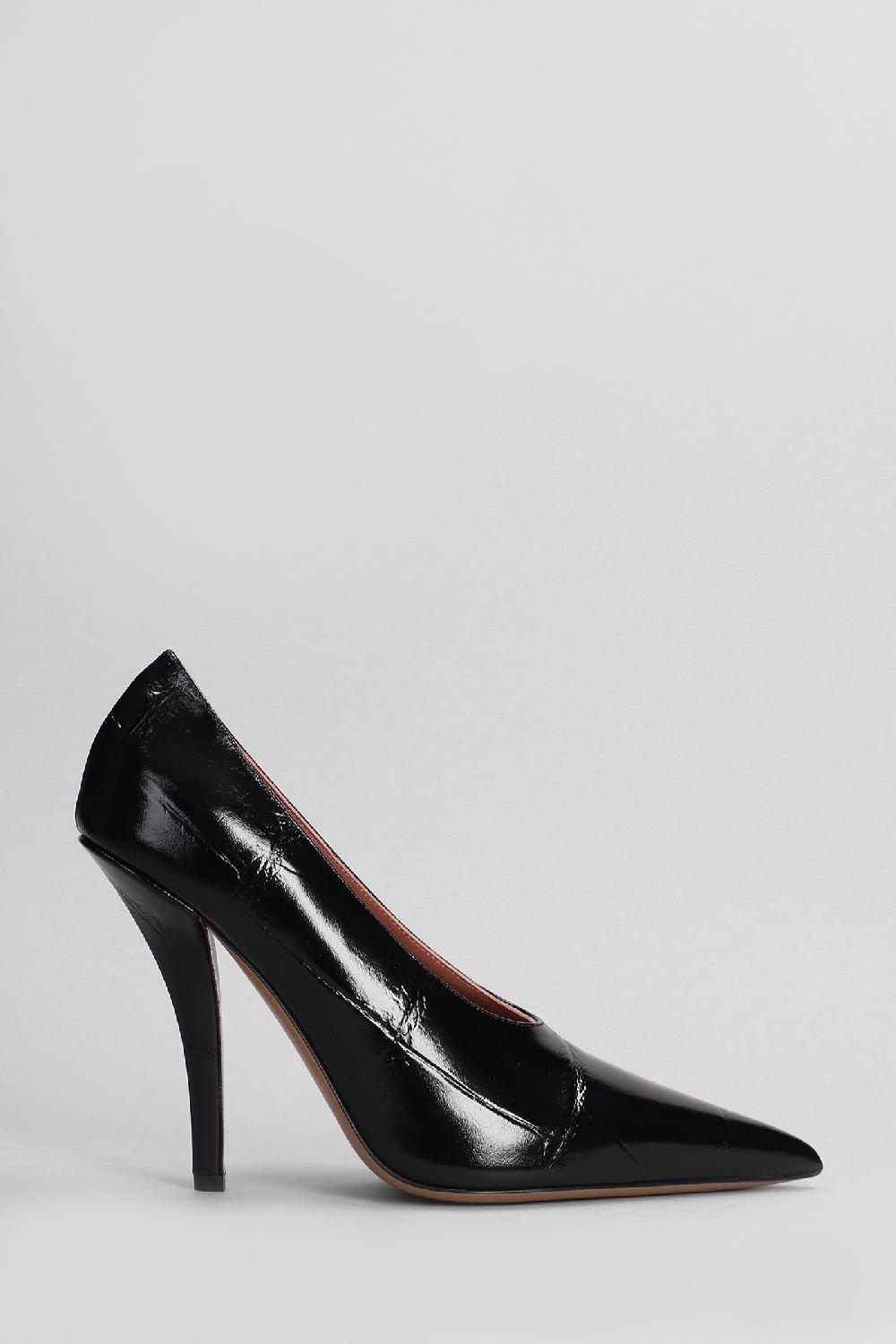 Deliberti Paris texas Decollete jessica pump 105 in pelle nera cod. 402714 - Deliberti The Luxury Shopping