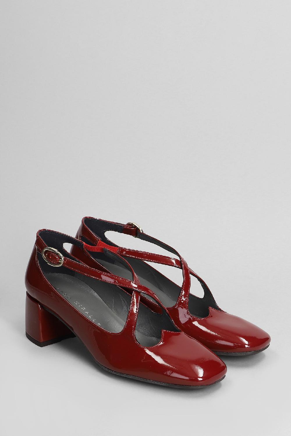 Deliberti Pedro Miralles Decollete In Pelle Bordeaux Cod. 404988 - Deliberti The Luxury Shopping