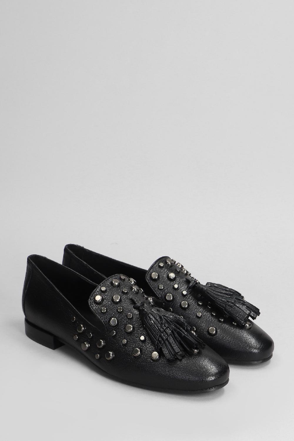 Deliberti Pedro Miralles Mocassini In Pelle Nera Cod. 404985 - Deliberti The Luxury Shopping