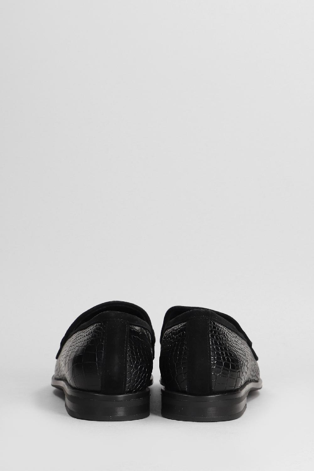 Deliberti Pedro Miralles Mocassini In Pelle Nera Cod. 404986 - Deliberti The Luxury Shopping