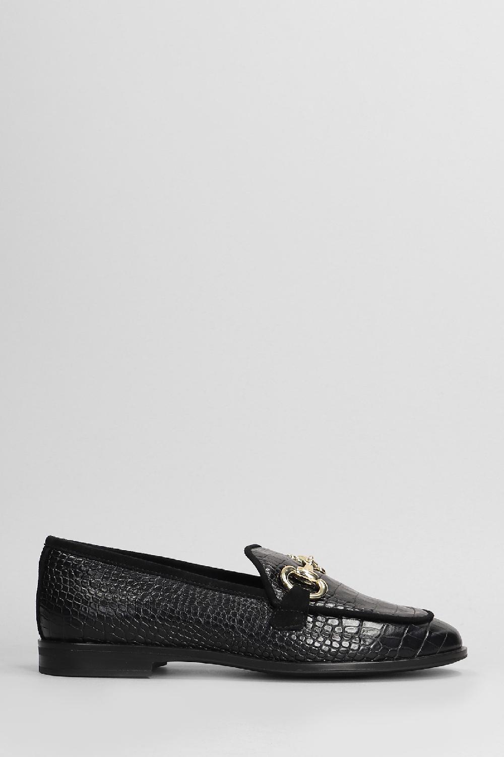 Deliberti Pedro Miralles Mocassini in pelle nera cod. 404986 - Deliberti The Luxury Shopping