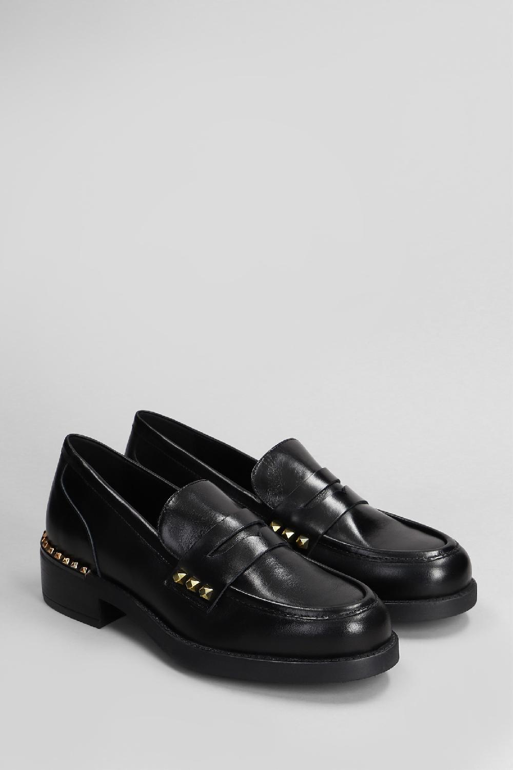 Deliberti Pedro Miralles Mocassini In Pelle Nera Cod. 408684 - Deliberti The Luxury Shopping