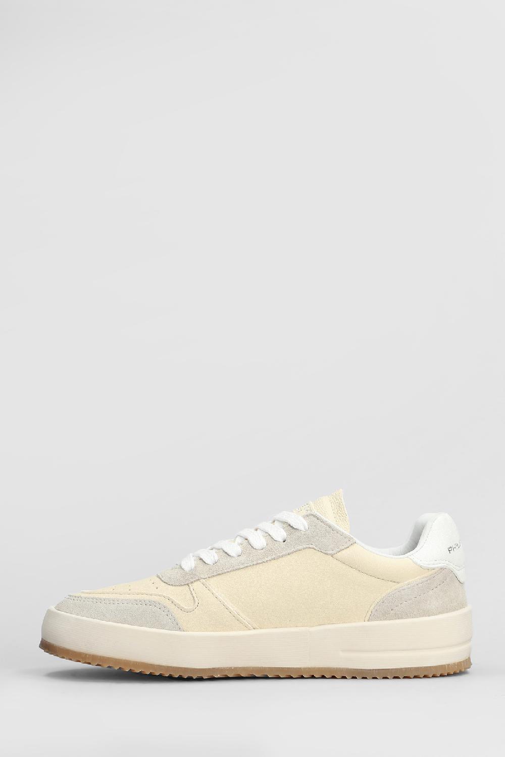Deliberti Philippe Model Sneakers Nice Low In Pelle Beige Cod. 407793 - Deliberti The Luxury Shopping