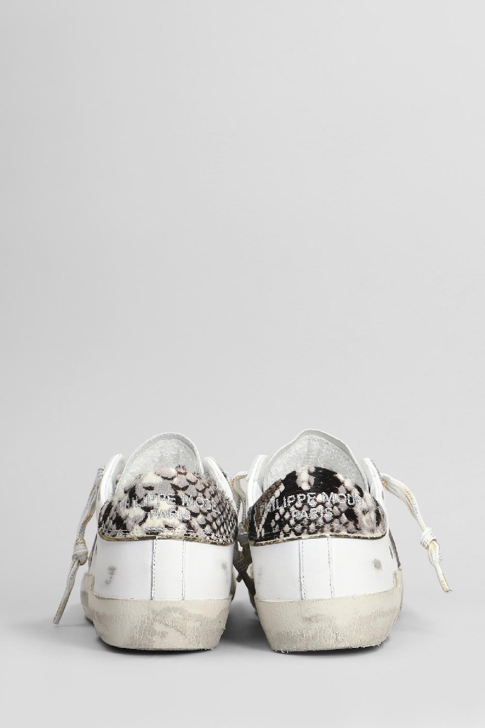 Deliberti Philippe Model Sneakers Prsx Low In Pelle Bianca Cod. 407778 - Deliberti The Luxury Shopping