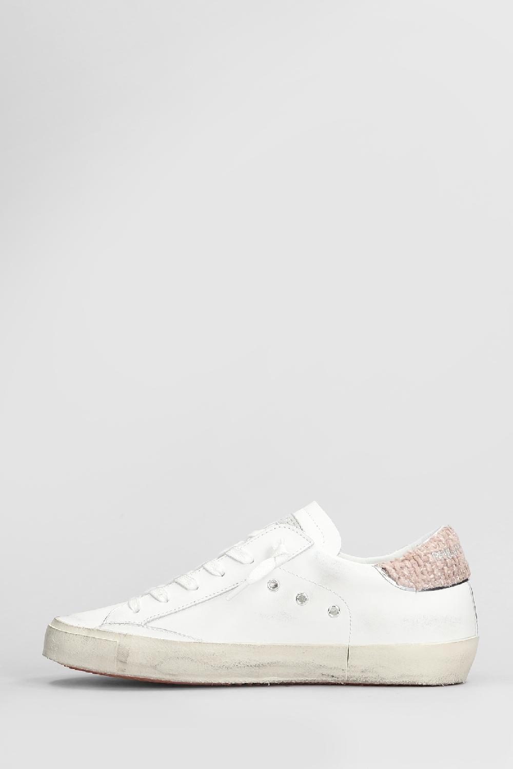 Deliberti Philippe Model Sneakers Prsx Low In Pelle Bianca Cod. 407782 - Deliberti The Luxury Shopping