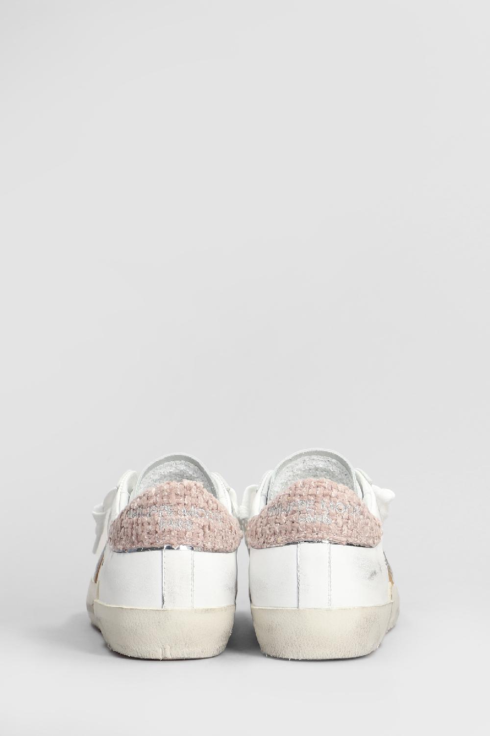 Deliberti Philippe Model Sneakers Prsx Low In Pelle Bianca Cod. 407782 - Deliberti The Luxury Shopping