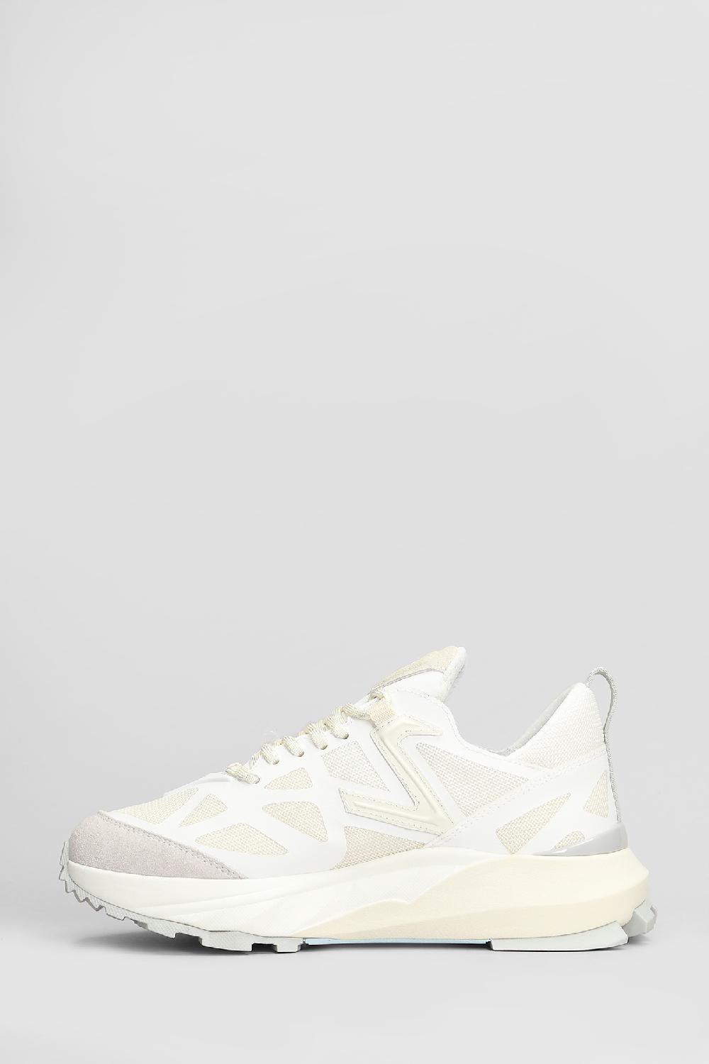 Deliberti Philippe Model Sneakers Rocx Low In Tessuto Bianco Cod. 407798 - Deliberti The Luxury Shopping